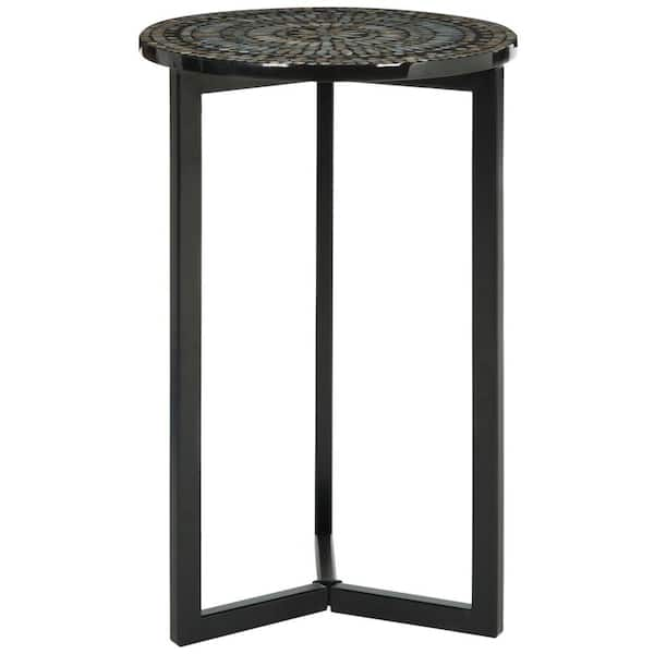 SAFAVIEH Zaira Black End Table