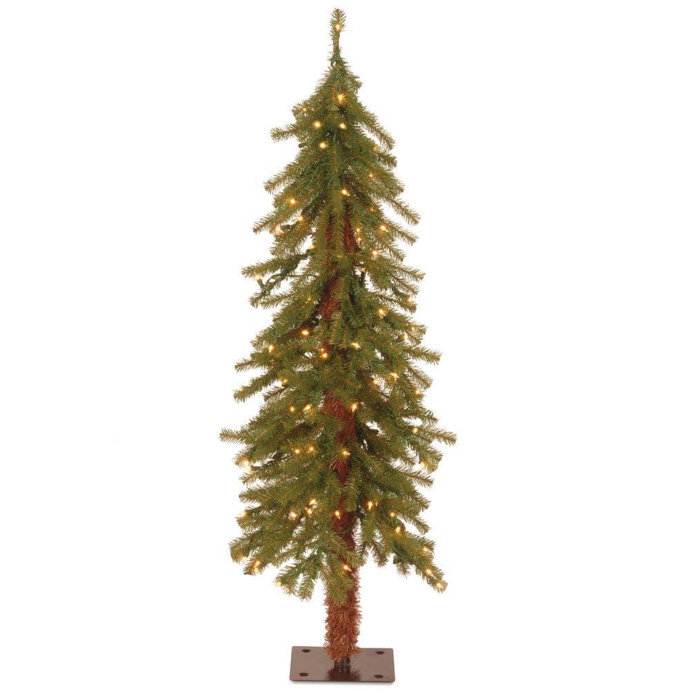 National Tree Company 4 ft. Hickory Cedar Artificial Christmas Tree ...