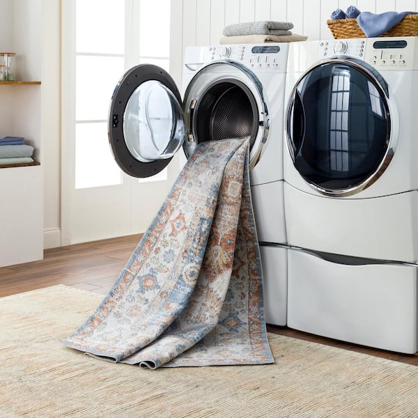 can you put an area rug in the washing machine