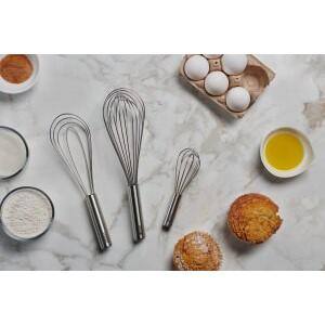 Stainless Steel Mini and Sauce Whisk Set of 3