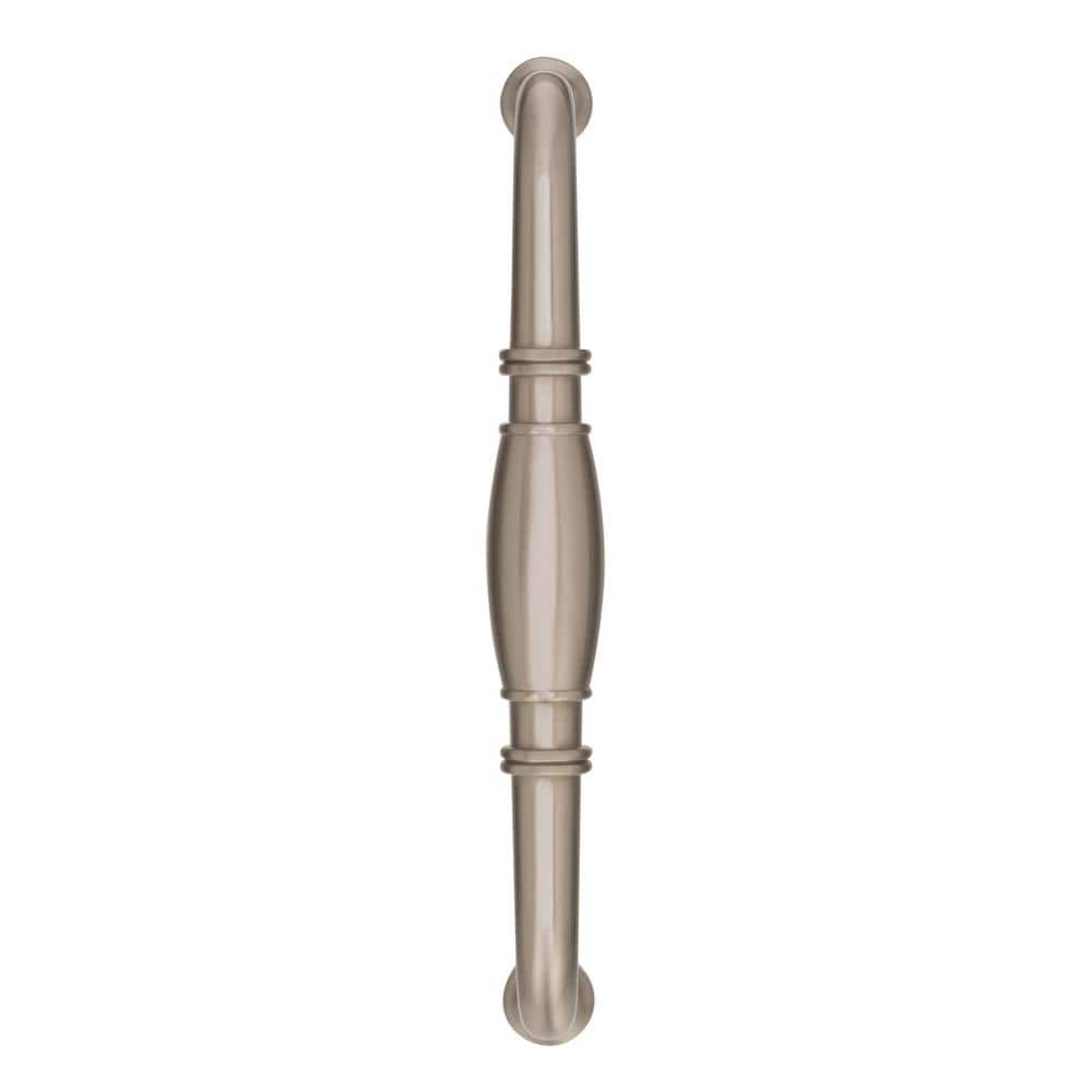 Granby 6-5/16 Inch Satin Nickel Traditional Cabinet Pull