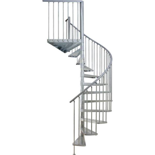 Dolle Toronto 61 in. 11-Tread Spiral Staircase Kit
