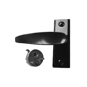Duranodic Finish Commercial Door Handle Lever with Cam Plug - Left Handed