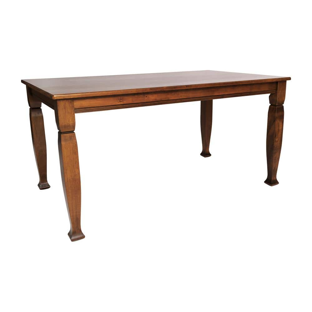 Carnegy Avenue Traditional Walnut Matte Wood 36.25 in. 4 Legs Dining Table  Seats 6 CGA-KER-525678-WA-HD - The Home Depot