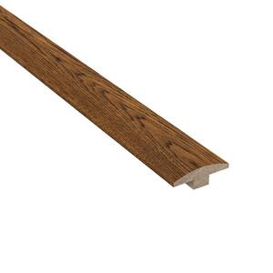Hickory Wilder Woods 0.63 in. Thick x 2 in. Wide x 94 in. Long T-Mold Molding