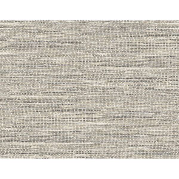 60.75 sq. ft. Hemp Weave Unpasted Paper Wallpaper Roll