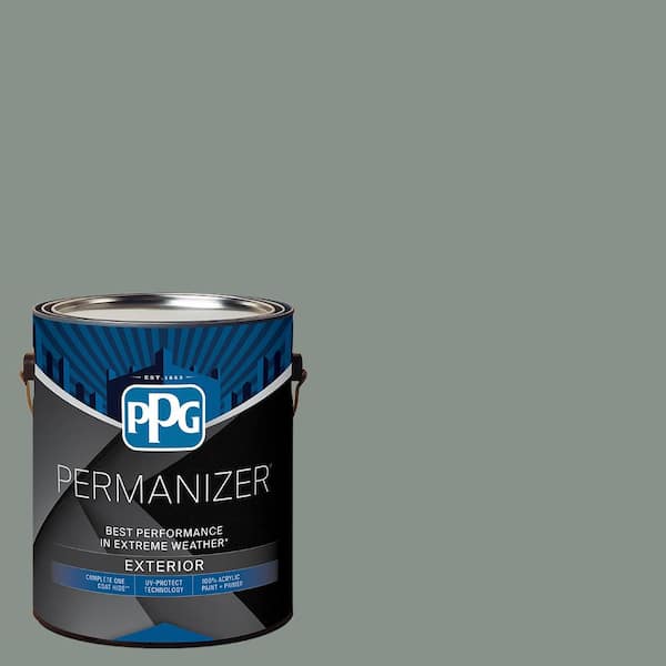 1 gal. PPG1033-5 Gray Heron Semi-Gloss Exterior Paint