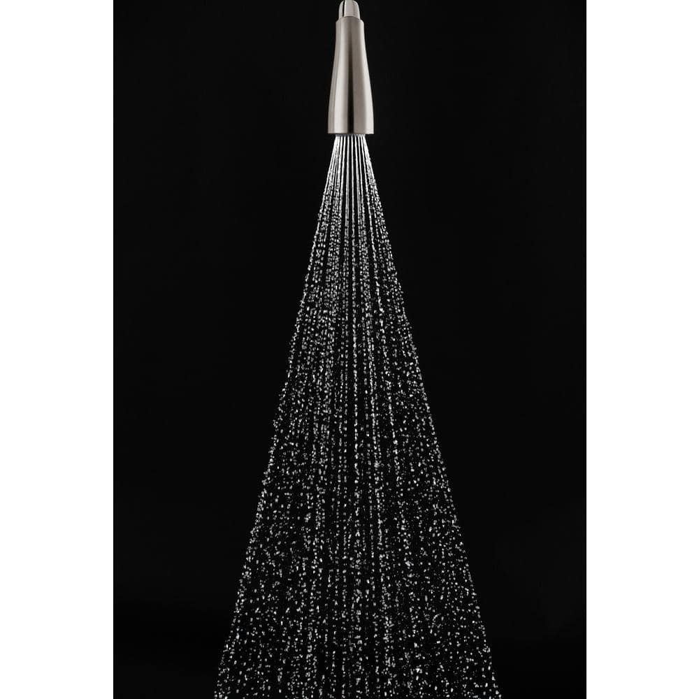 Vibrant Stainless Steel Pull-Down Kitchen Faucet with Soap Dispenser