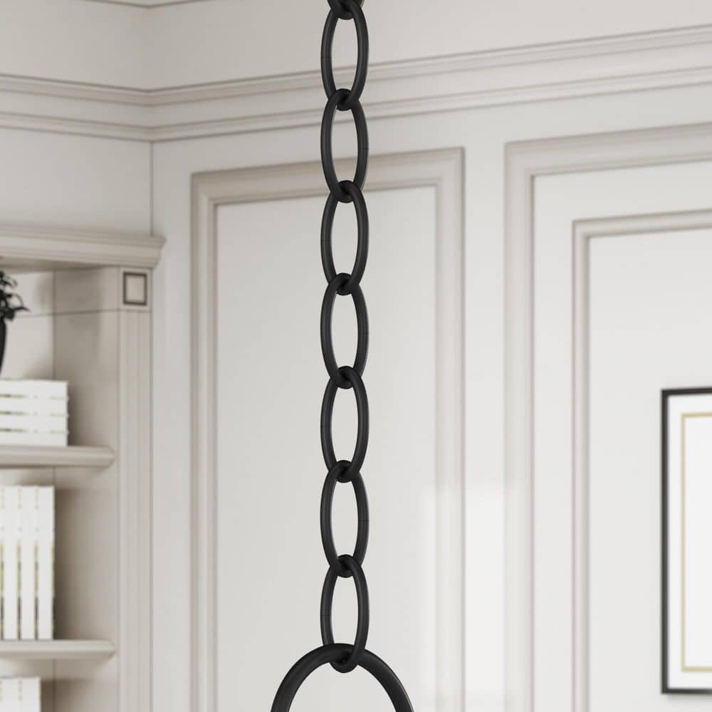 Accessories 3 ft. Black Heavy-Duty Decorative Chain price history on PriceWatchPro