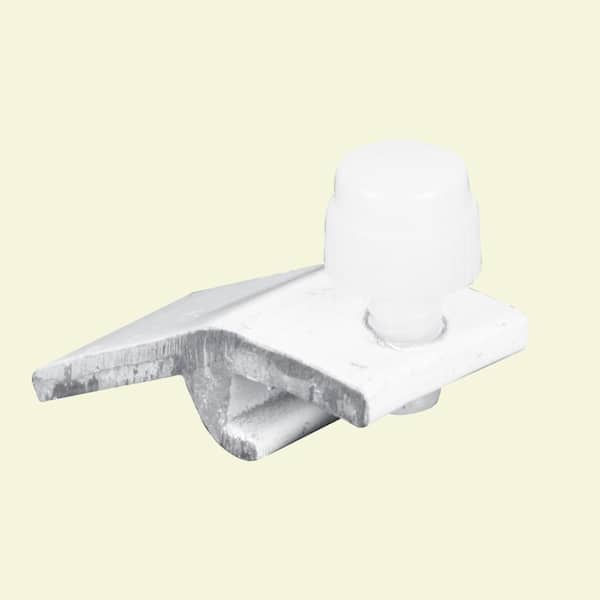Prime-Line 5/16 in., White Storm Door Self Locking Panel Clip (8-pack)