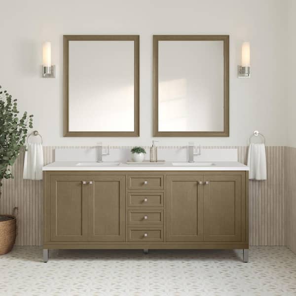 James Martin Vanities Chicago 72.0 in. W x 23.5 in. D x 33.76 in