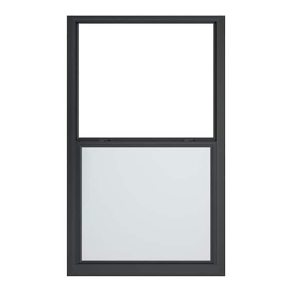 Ply Gem 35.25 in. x 59.25 in. 4800 Series Black Thermally Broken