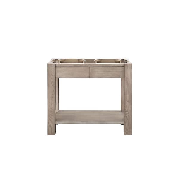 Brooklyn 39.4 in. W Wood Console Sink with Basin and Leg Combo