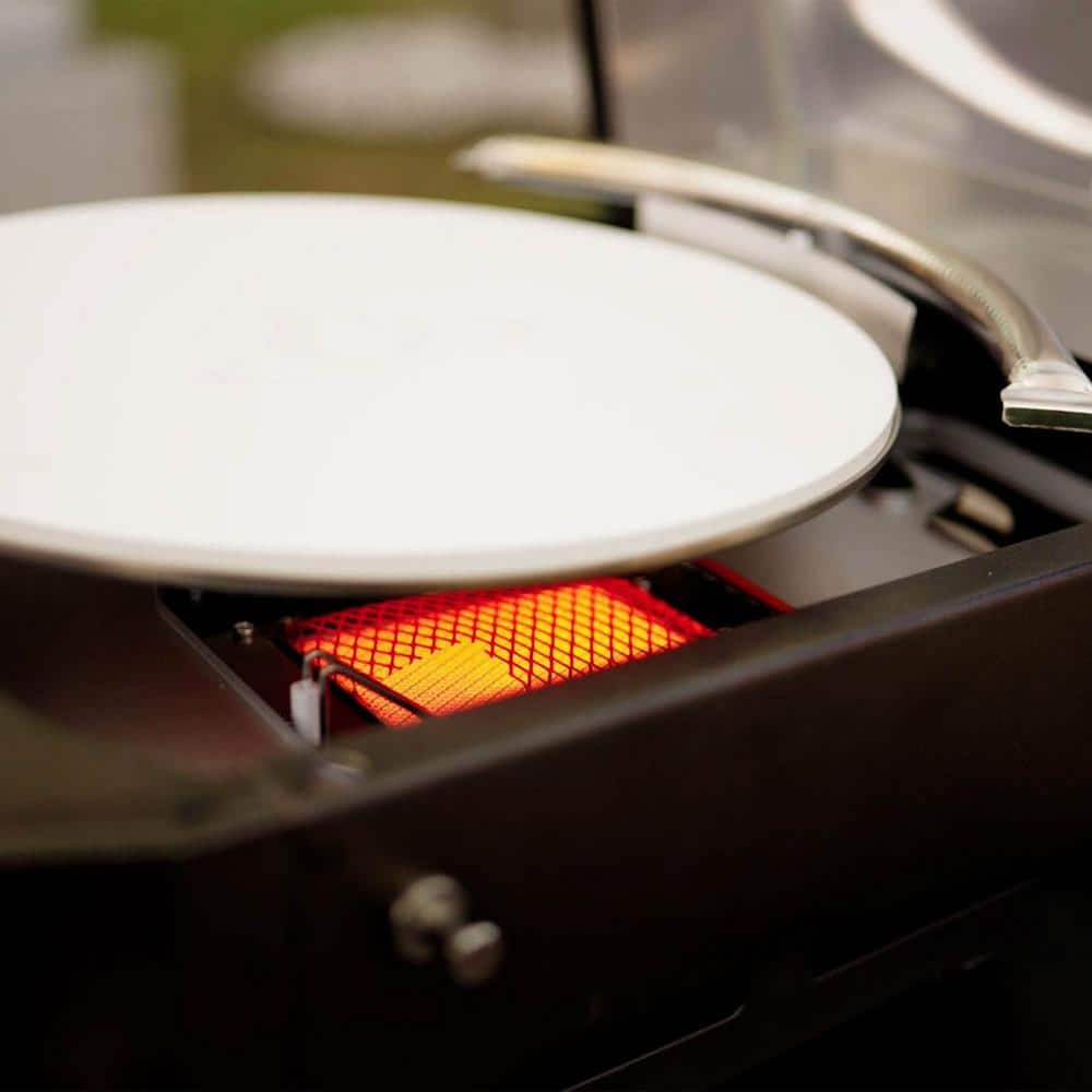 Versa 16 Black Stainless Steel Outdoor Gas Pizza Oven