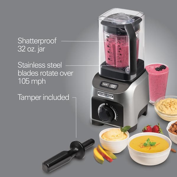 WantJoin Professional Commercial Blender, 2200W Quiet Shield