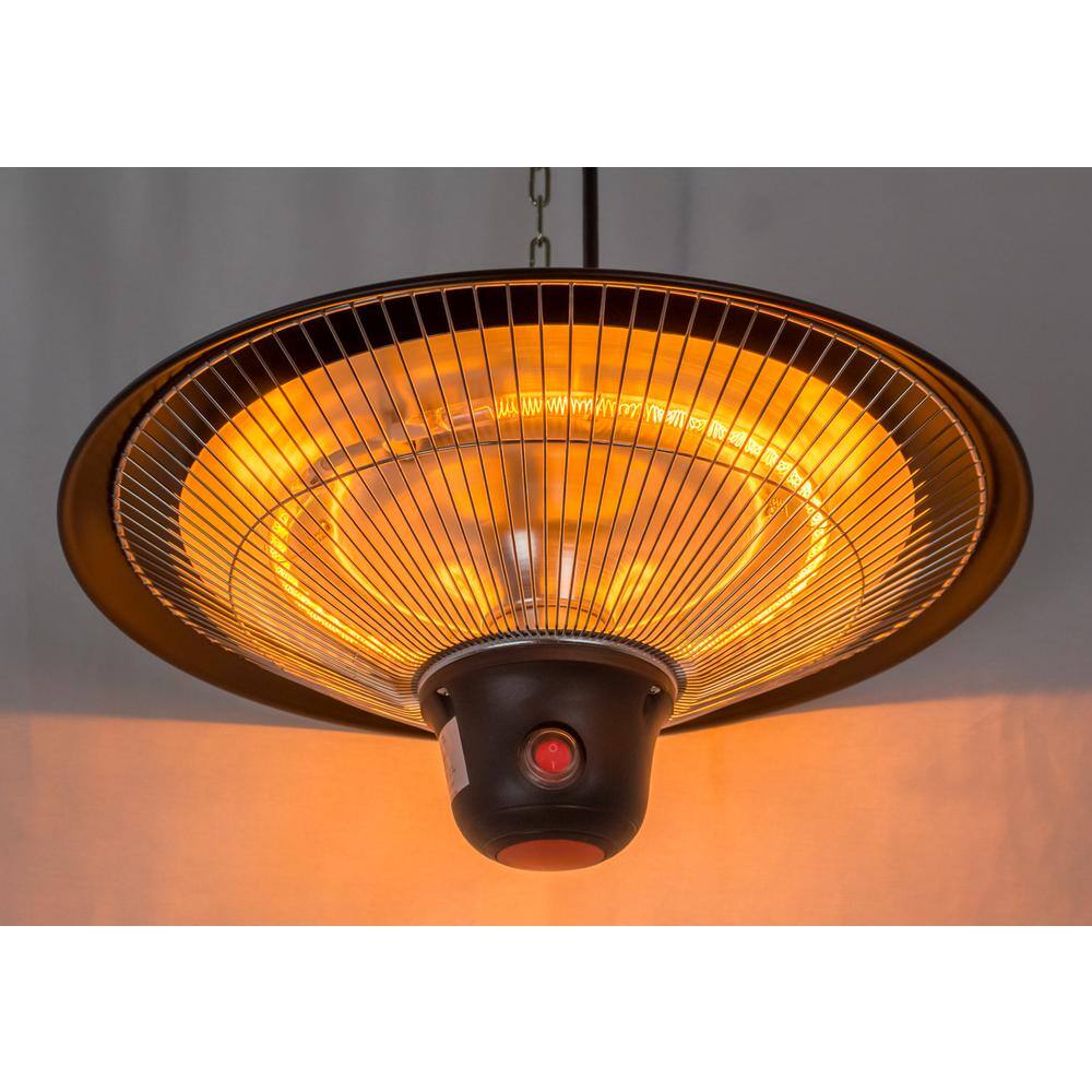 Black Electric Gazebo Heater with Remote Control