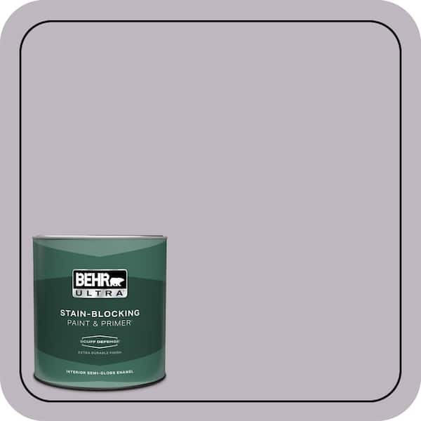 BEHR ULTRA 1 qt. #PPU16-09 Aster Extra Durable Semi-Gloss Enamel Interior Paint & Primer