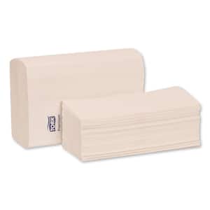 Bright White Tork® Layer Fold Paper Hand Towels 2-Ply Tissue