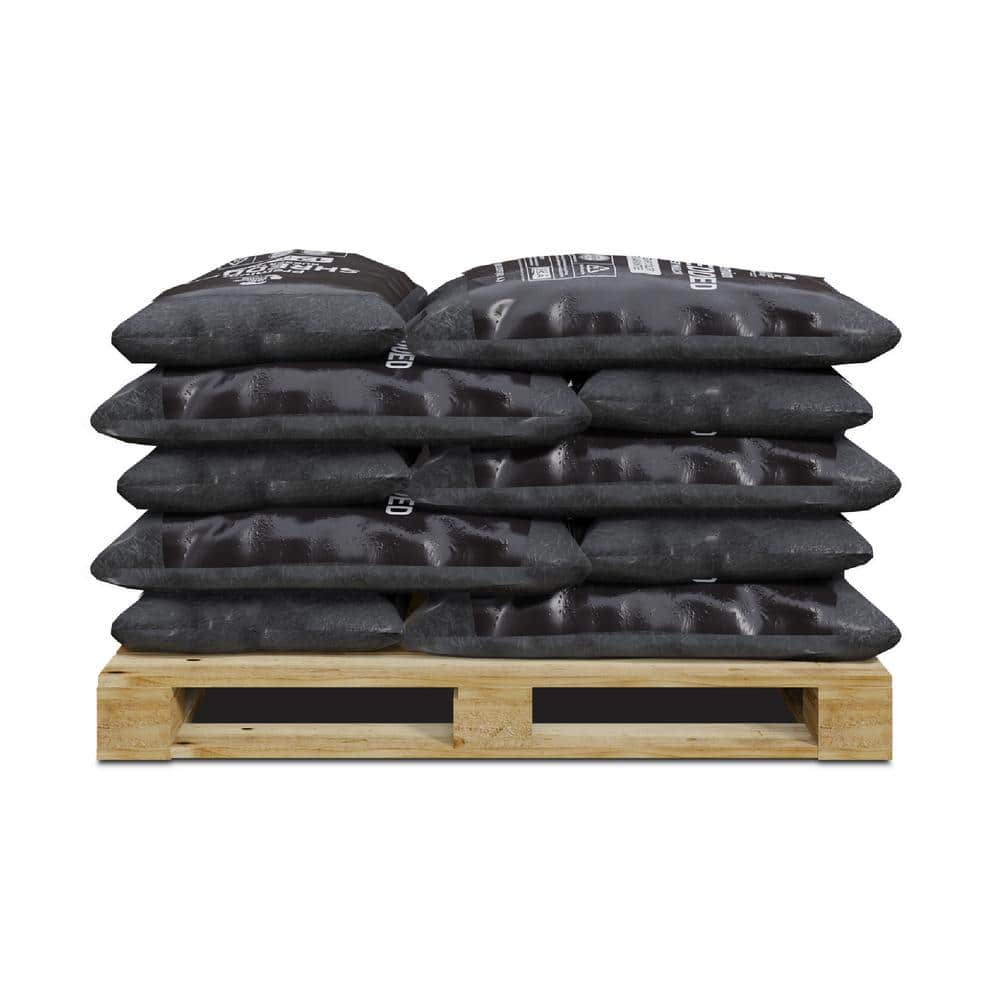 Vigoro 37.5 cu. ft. Black Shredded Rubber Mulch RM15BK25 The Home Depot