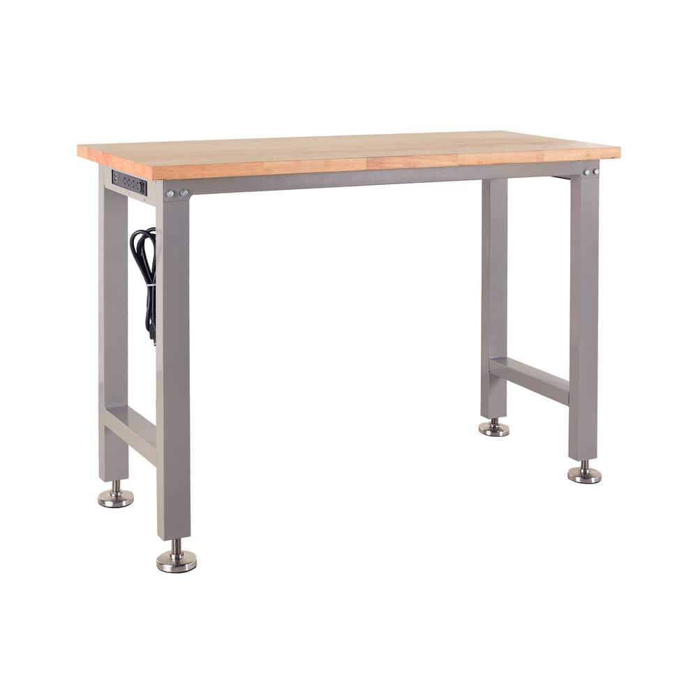 Frontier 4 Ft. Rubber Wood Top Table Workbench CT-4FT