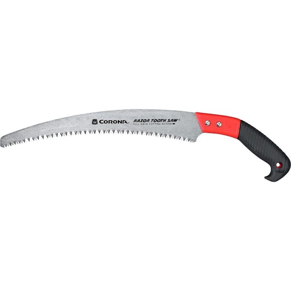 Corona RazorTOOTH 13 in. High Carbon Steel Blade with Non-Slip Pistol Grip Arborist Pruning Saw