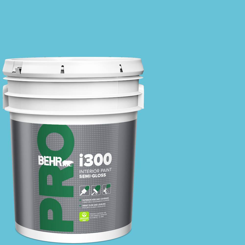 5 gal. #P480-4 Rushing Stream Semi-Gloss Interior Paint price history on PriceWatchPro