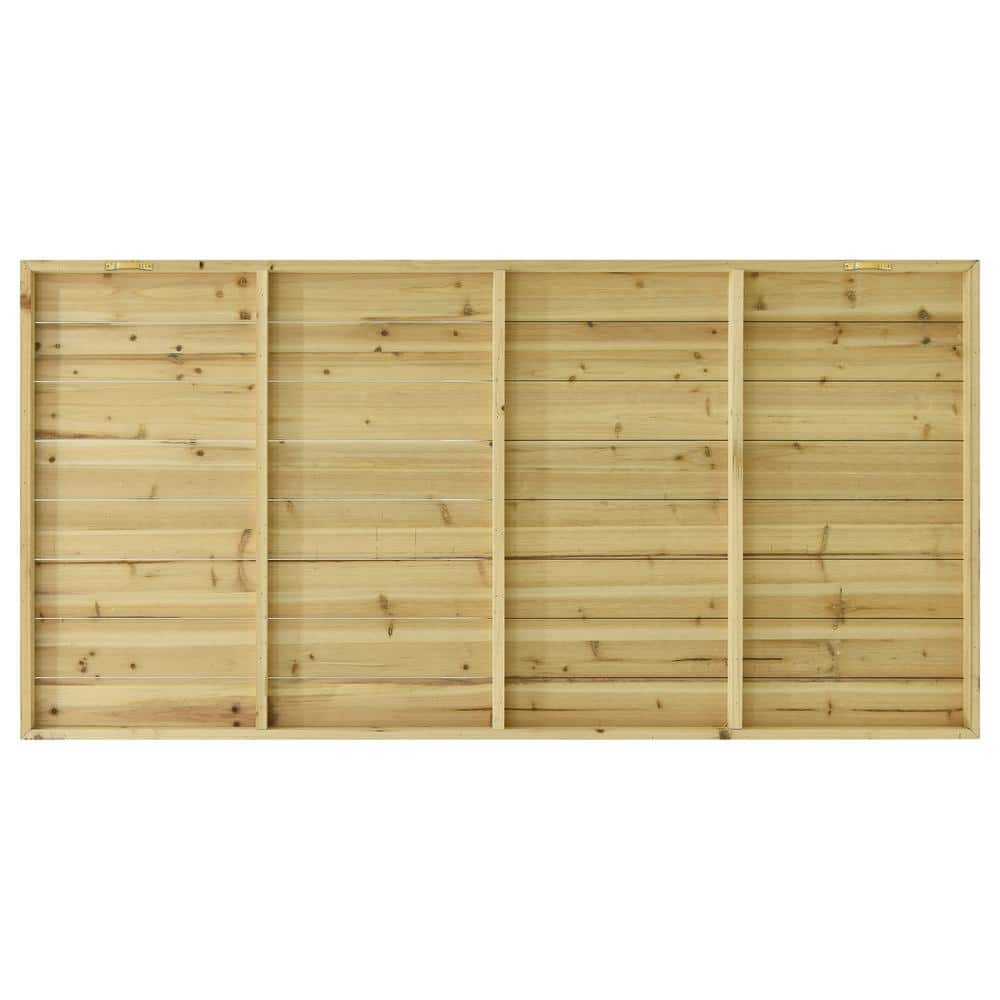 Solitary Beach Black and Beige Solid Fir Wood Wall Art