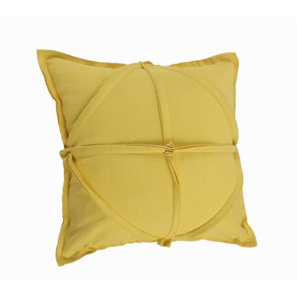 solid yellow pillows
