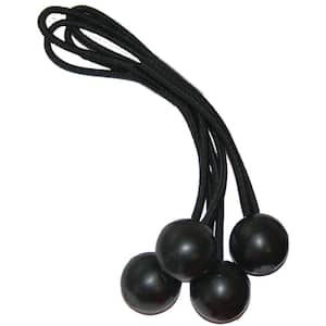 7 in. Ball Style Bungee Cords (4-Pack)
