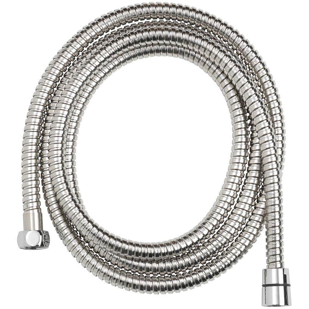 Extra Long Stainless Steel Handheld Shower Tub Hose 8 Ft Replacement Bathroom 
