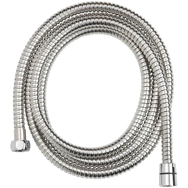 Glacier Bay 86 in. Stainless Steel Replacement Shower Hose in Chrome