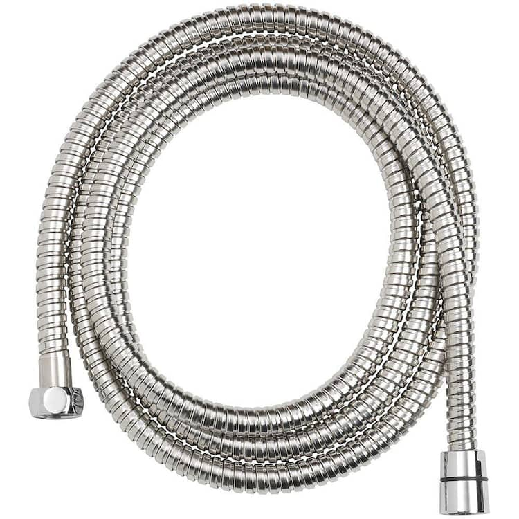 Glacier Bay 86 in. Stainless Steel Shower Hose in Chrome