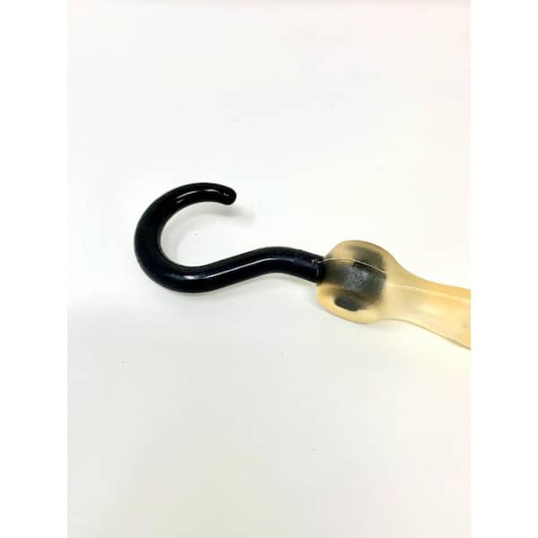 48 in. Green Polyurethane Easy Stretch Cord, Integrated Nylon Hook Ends 48 in. Green Polyurethane Easy Stretch Cord, Integrated Nylon Hook Ends