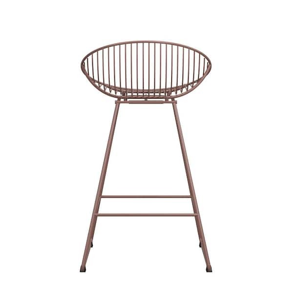 Cosmoliving by cosmopolitan ellis deals wire counter stool