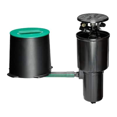 5250 sq. ft. LG3HE In-Ground Impact Sprinkler with Click-N-Go Hose Connect, 360 or 20-340° Pattern, Adjustable 26-41 ft.