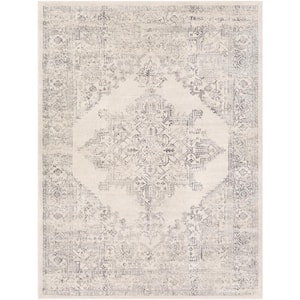 Saray Ivory 12 ft. x 15 ft. Indoor Area Rug