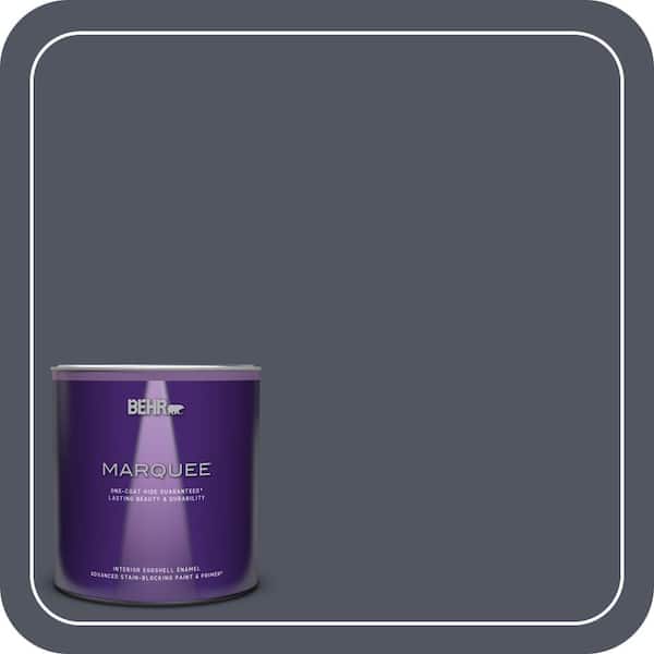 BEHR MARQUEE 1 qt. #MQ5-06 Ball Gown One-Coat Hide Eggshell Enamel Interior Paint & Primer
