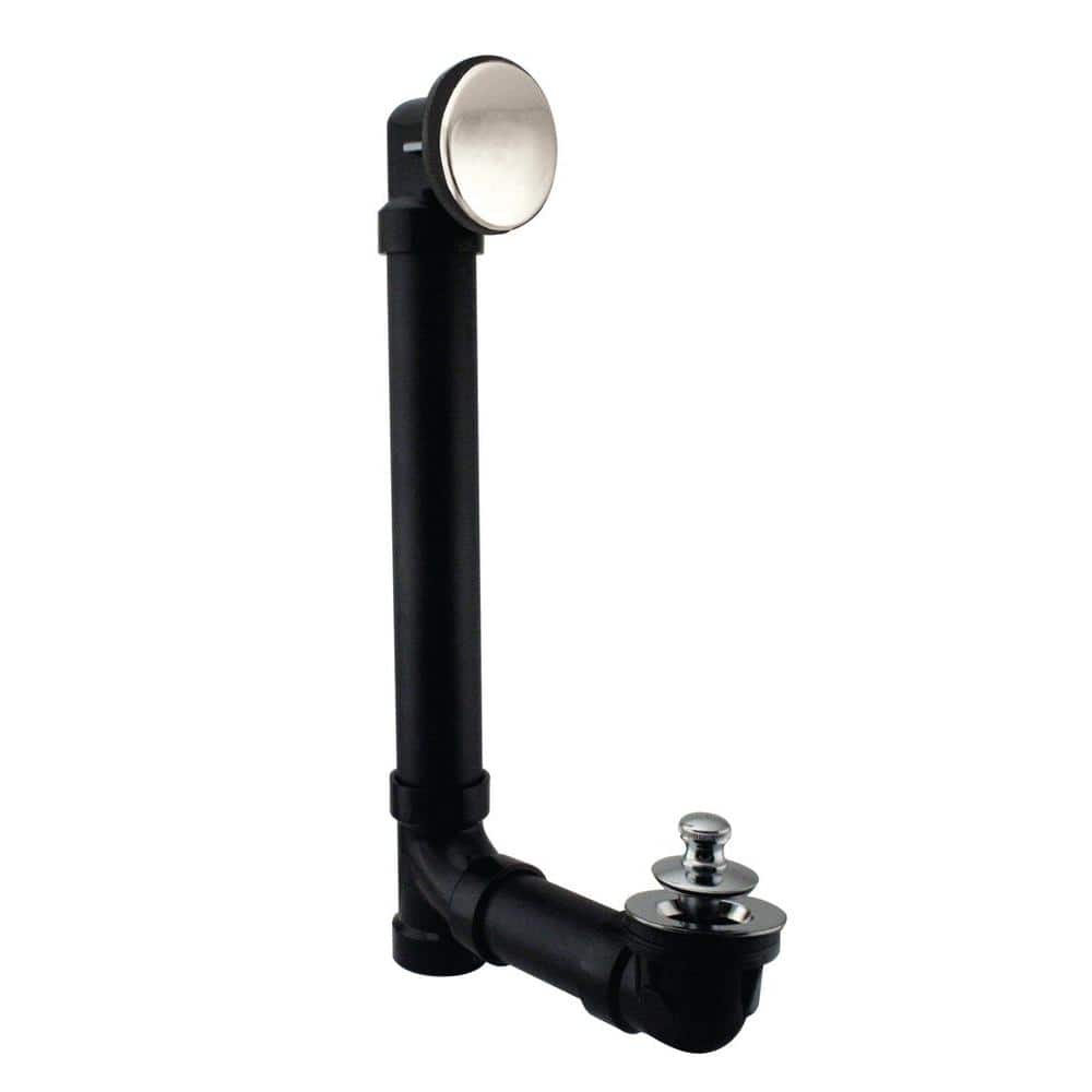 12 in. Sch. 40 ABS Bath Waste & Overflow Assembly with Illusionary Faceplat