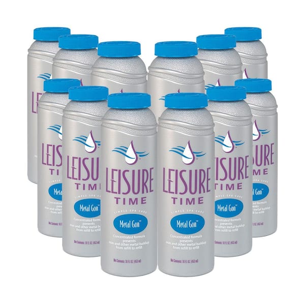 LEISURE TIME 1 Pint Spa Metal Gone (12-Pack)