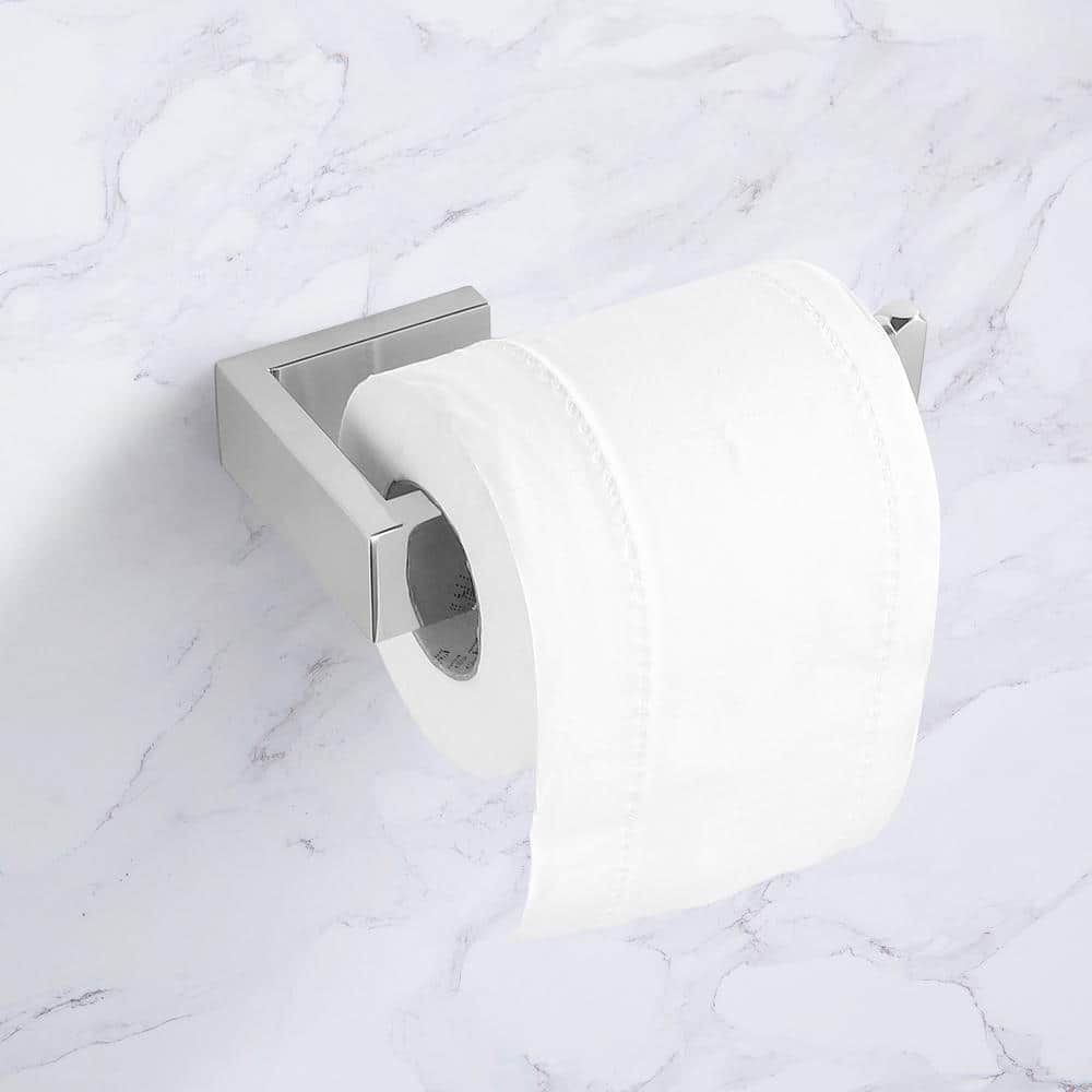 Chrome Plated 4-Piece Bathroom Hardware Set