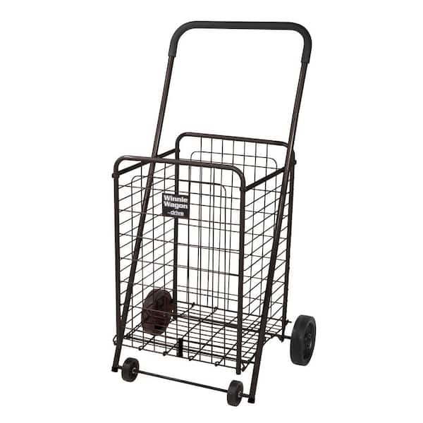 Drive Black Winnie Wagon All Purpose Shopping Utility Cart