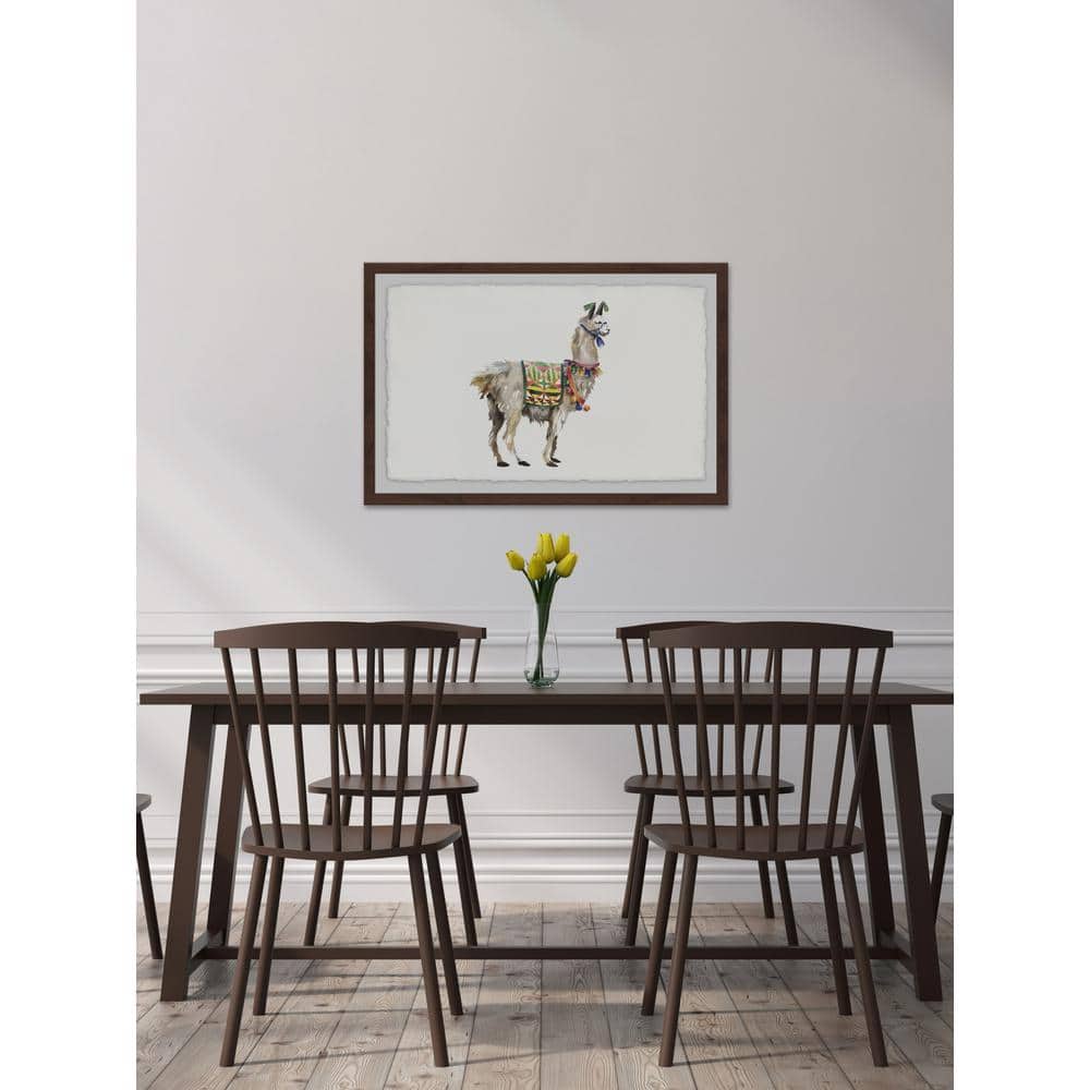 16 in. H x 24 in. W Try Me by Marmont Hill Framed Printed Wall Art