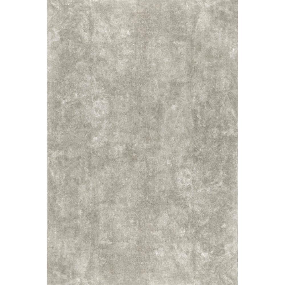 Loni Machine Washable Beige Doormat 3 ft. x 5 ft. Solid Shag Area Rug price history on PriceWatchPro
