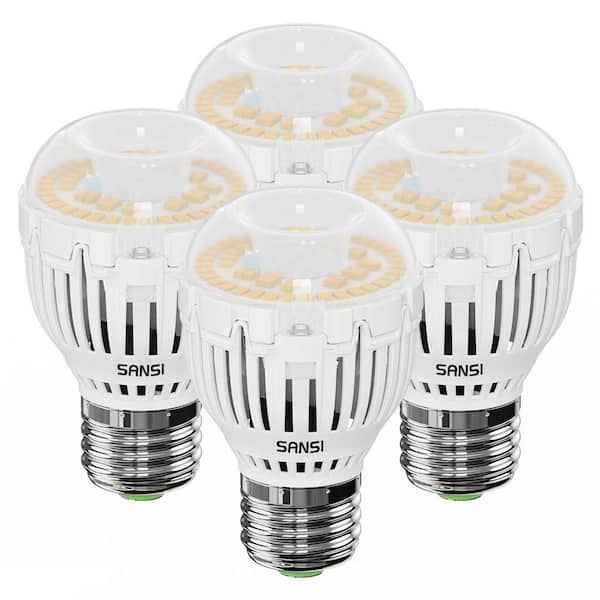 100-Watt Equivalent 5000K Daylight A15 Non-Dimmable 1600 Lumen White LED Light Bulb for Home Lighting (4-Pack)