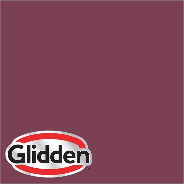 Glidden Premium 1-gal. #HDGR26 Bold Sangria Flat Latex Exterior Paint