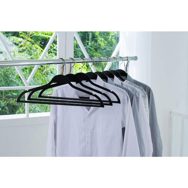 Quality Metal Hangers, 100-Pack, Swivel Hook, Stainless Steel Heavy Duty Wire Clothes Hangers, Heavy-Duty Clothes, Jacket, Shirt, Pants, Suit