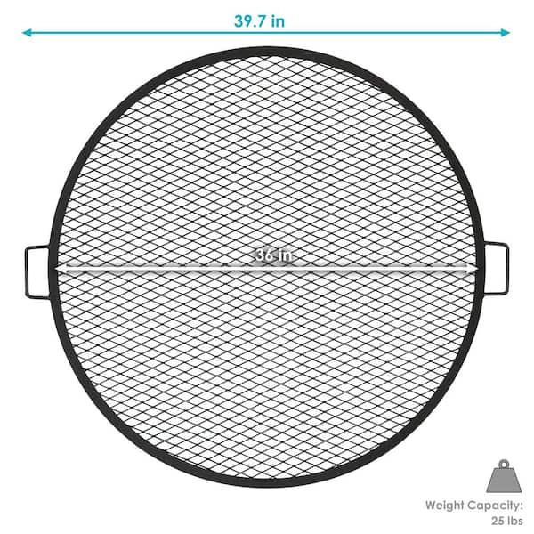 X Marks Fire Pit Cooking Grill Grate, Sunnydaze X Marks Fire Pit Cooking Grate
