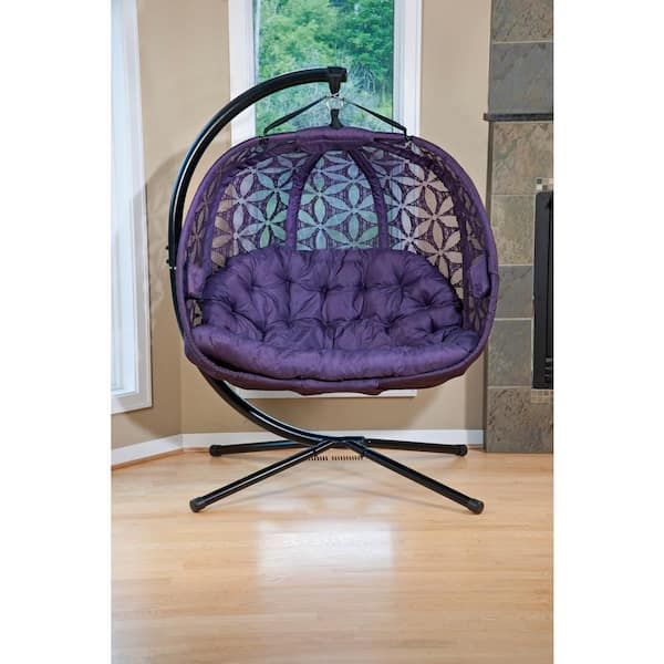 pumpkin swing chair with stand