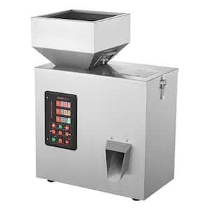 Powder Filling Machine 0.002-0.44 lbs. Automatic Intelligent Particle Weighing Filler Machine 20 in. H for Tea (1-200g)