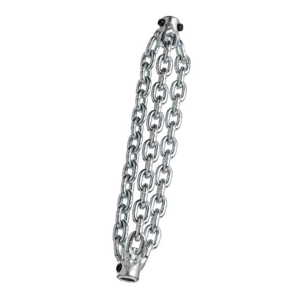RIDGID 4 in (100 mm) FlexShaft Chain Knocker, 3-Chain, For Use with Flexshaft K9-204 Drain Cleaning Machine